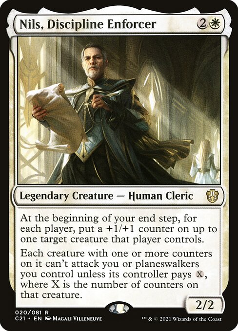 Nils, Discipline Enforcer (20) [Commander 2021]