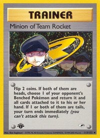 Minion of Team Rocket (113/132) [Gym Heroes (Unlimited)]