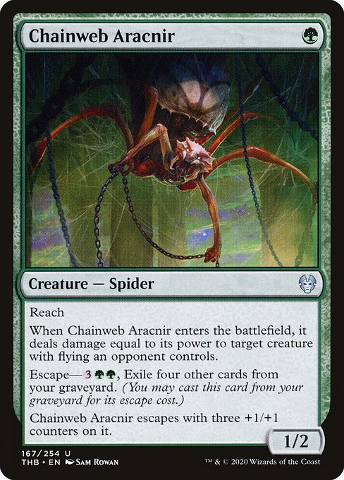 Chainweb Aracnir (167) [Theros Beyond Death]