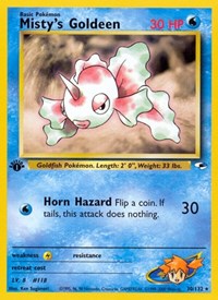 Misty's Goldeen (30) (030/132) [Gym Heroes (Unlimited)]