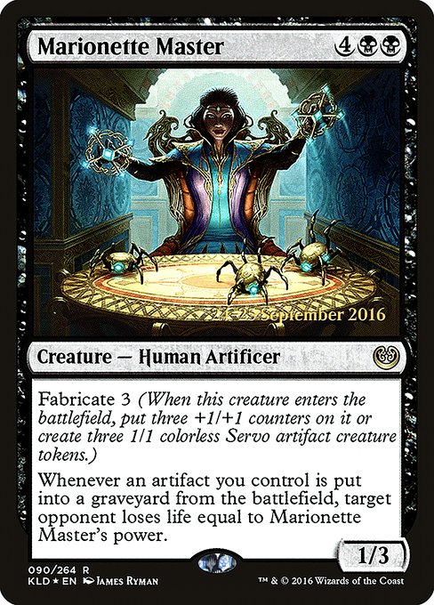 Marionette Master (90s) [Kaladesh Promos]