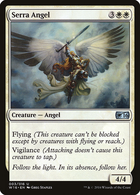 Serra Angel (3) [Welcome Deck 2016]