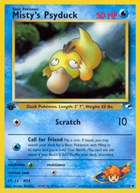 Misty's Psyduck (054/132) [Gym Heroes (Unlimited)]