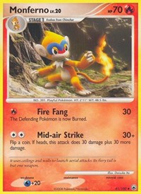 Monferno (41/100) [Majestic Dawn]