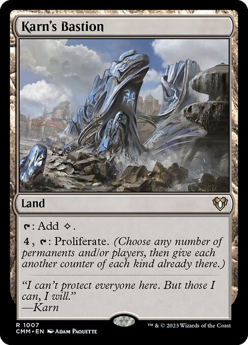 Karn's Bastion (1007) [Commander Masters]