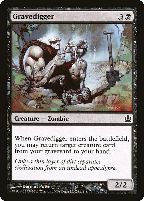 Gravedigger (86) [Commander 2011]
