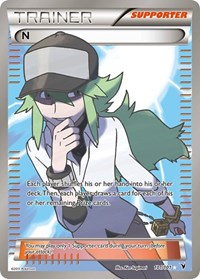 N (Supporter) (Full Art) (101/101) [Noble Victories]