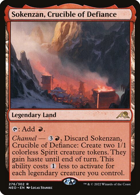Sokenzan, Crucible of Defiance (276p) [Kamigawa: Neon Dynasty Promos]