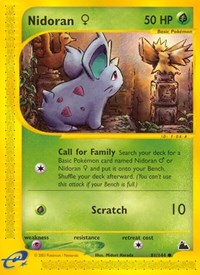 Nidoran F (81) (081/144) [Skyridge]