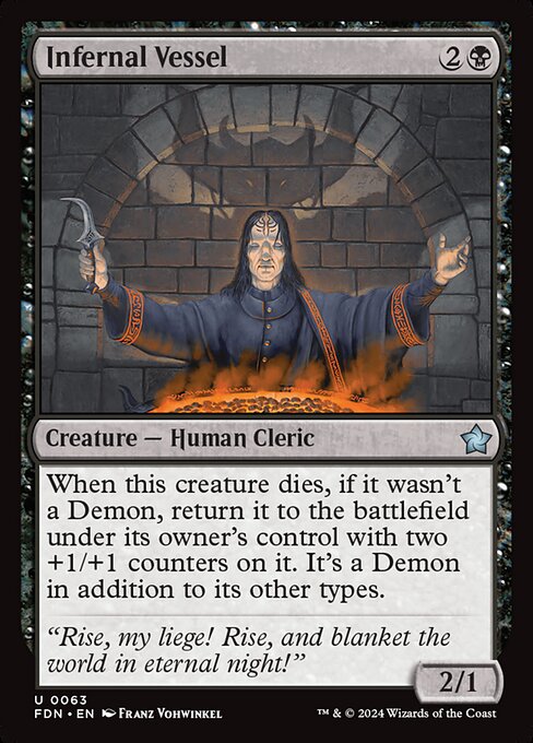 Infernal Vessel (63) [Foundations]