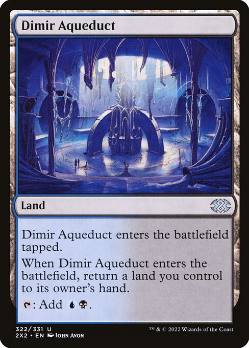 Dimir Aqueduct (322) [Double Masters 2022]