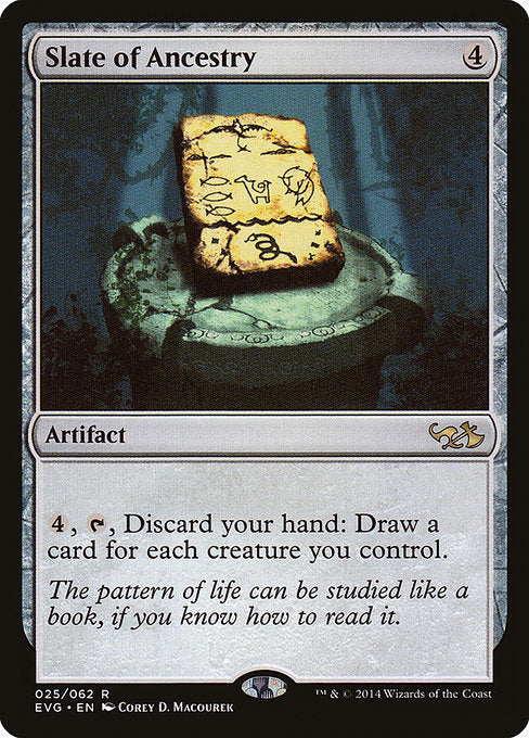Slate of Ancestry (25) [Duel Decks Anthology: Elves vs. Goblins]