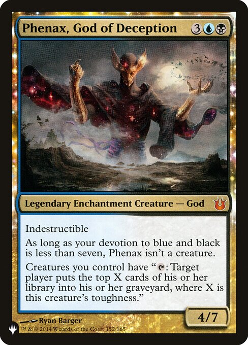 Phenax, God of Deception (BNG-152) [The List]