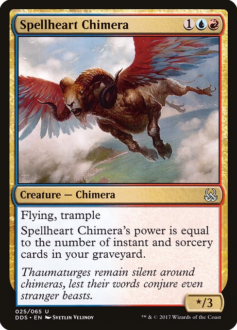 Spellheart Chimera (25) [Duel Decks: Mind vs. Might]