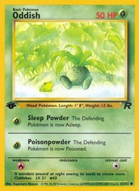 Oddish (63/82) [Team Rocket (Unlimited)]