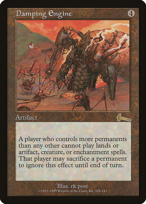 Damping Engine (124) [Urza's Legacy]