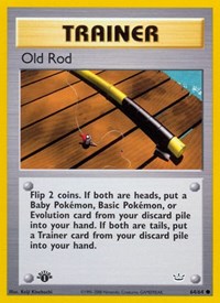 Old Rod (64/64) [Neo Revelation (Unlimited)]