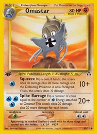 Omastar (43/75) [Neo Discovery (Unlimited)]
