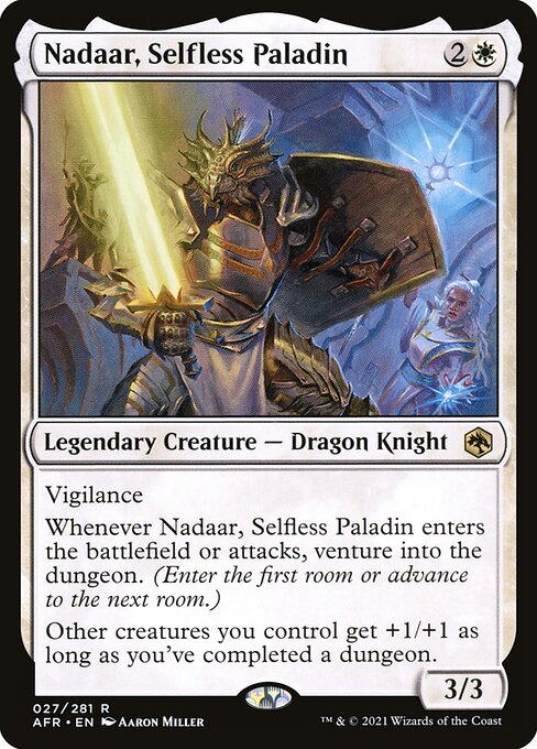Nadaar, Selfless Paladin (27) [Adventures in the Forgotten Realms]