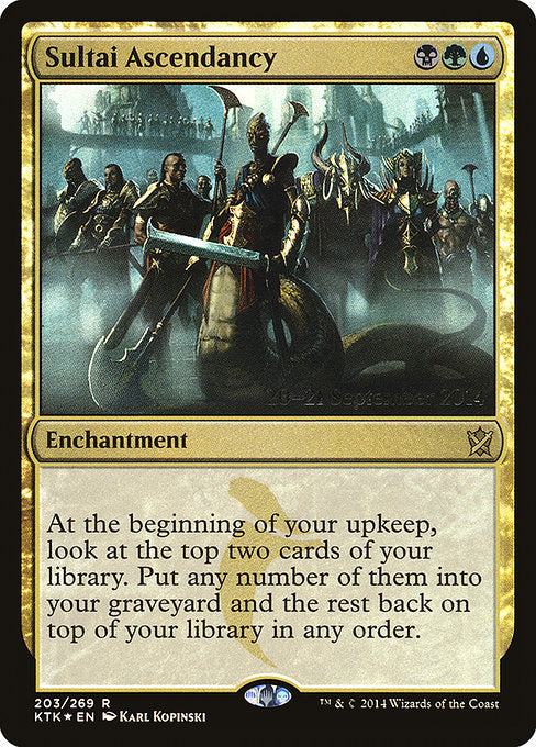 Sultai Ascendancy (203s) [Khans of Tarkir Promos]