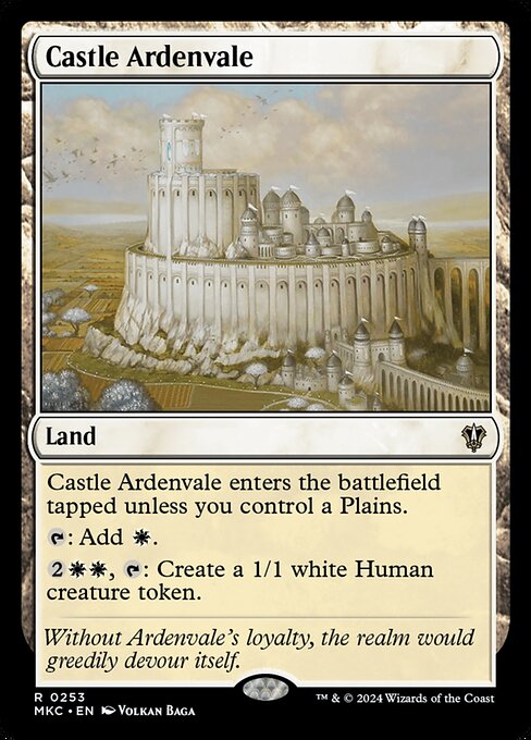 Castle Ardenvale (253) [Murders at Karlov Manor Commander]