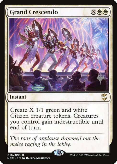 Grand Crescendo (16p) [New Capenna Commander Promos]