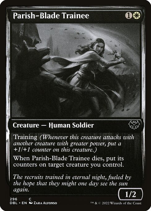 Parish-Blade Trainee (296) [Innistrad: Double Feature]