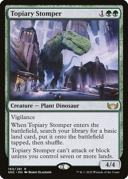 Topiary Stomper (160) [Streets of New Capenna]