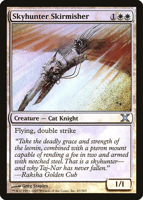 Skyhunter Skirmisher (43★) [Tenth Edition]