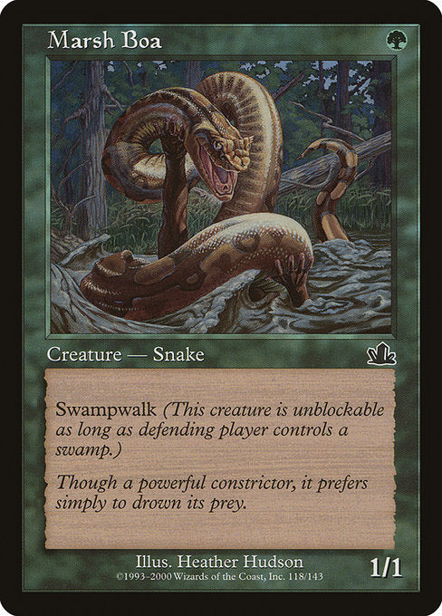 Marsh Boa (118) [Prophecy]