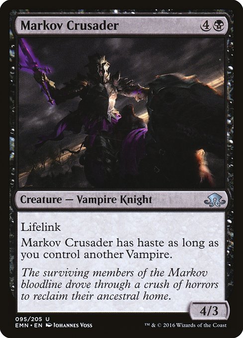 Markov Crusader (95) [Eldritch Moon]