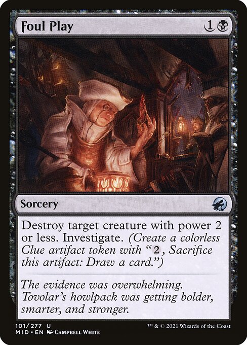 Foul Play (101) [Innistrad: Midnight Hunt]