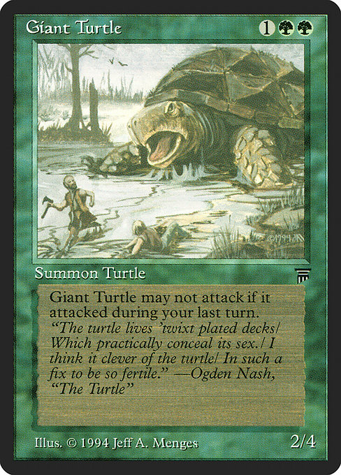 Giant Turtle (188) [Legends]