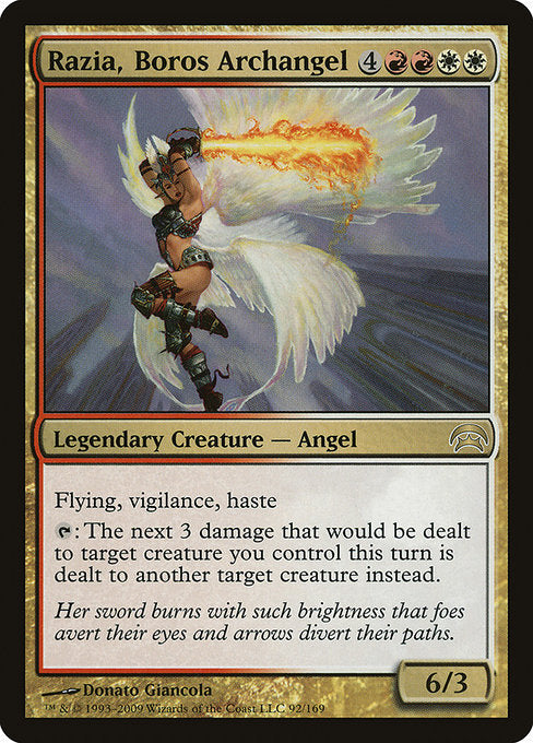 Razia, Boros Archangel (92) [Planechase]