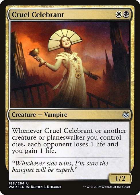 Cruel Celebrant (188) [War of the Spark]