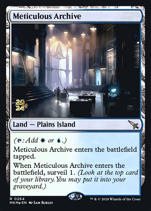 Meticulous Archive (264s) [Murders at Karlov Manor Promos]