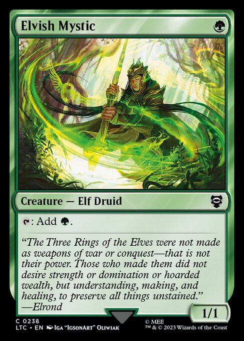 Elvish Mystic (238) [Tales of Middle-earth Commander]