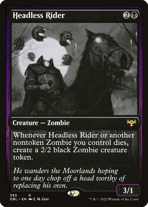 Headless Rider (385) [Innistrad: Double Feature]