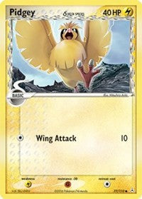 Pidgey (Delta Species) (77/110) [Holon Phantoms]