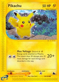 Pikachu (084/144) [Skyridge]