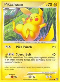 Pikachu (70/100) [Stormfront]