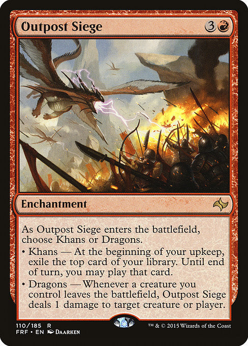Outpost Siege (110) [Fate Reforged]