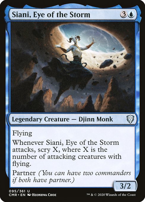 Siani, Eye of the Storm (95) [Commander Legends]