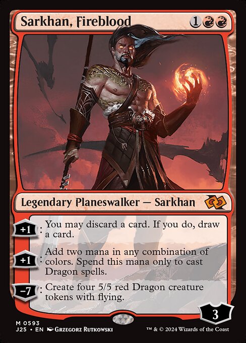 Sarkhan, Fireblood (593) [Foundations Jumpstart]