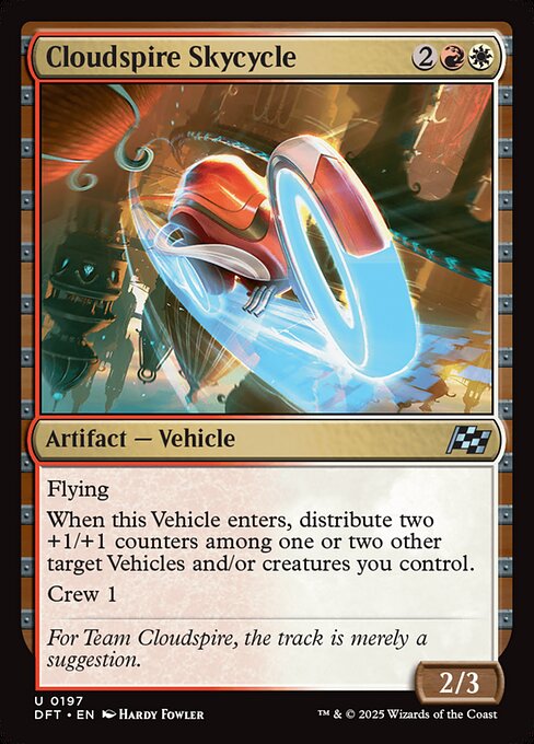 Cloudspire Skycycle (197) [Aetherdrift]