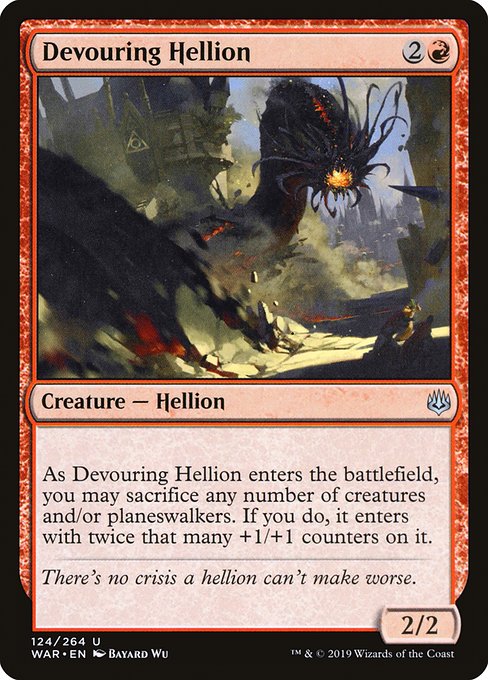 Devouring Hellion (124) [War of the Spark]