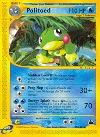 Politoed (25) (025/144) [Skyridge]