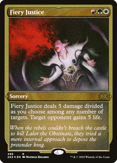 Fiery Justice (495) [Double Masters 2022]