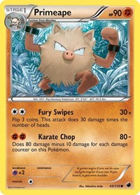 Primeape (60/116) [Plasma Freeze]