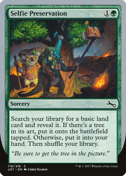 Selfie Preservation (119) [Unstable]